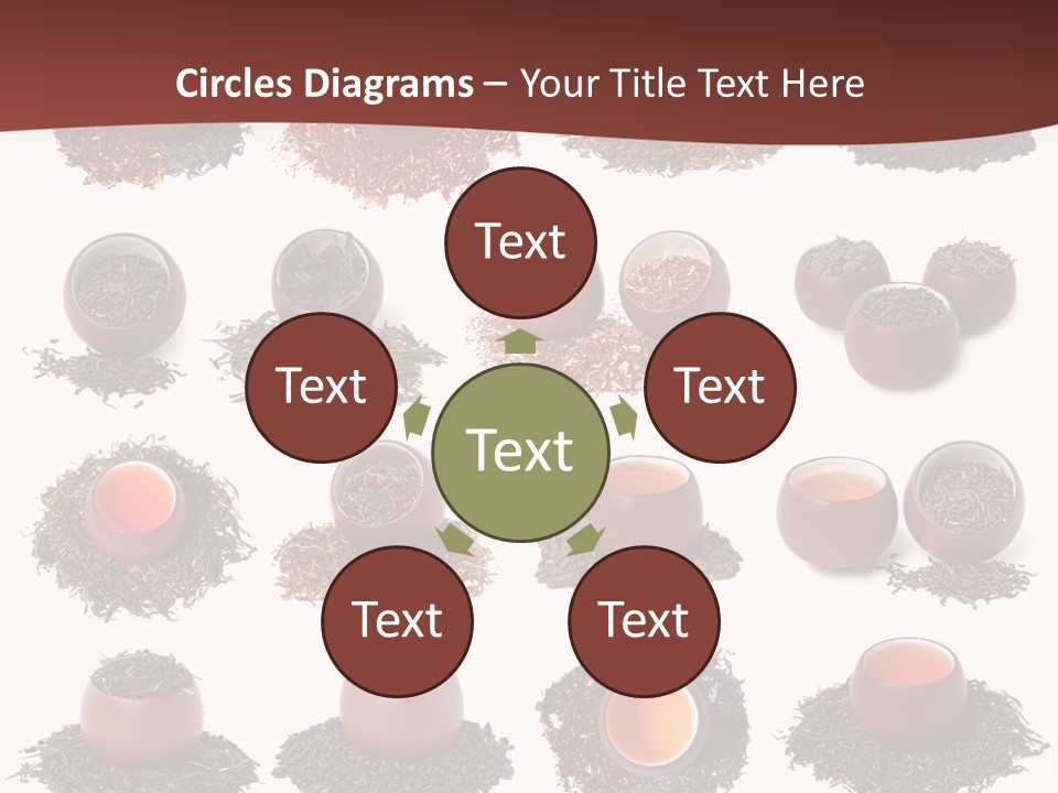 Yellow Cup Exotic PowerPoint Template