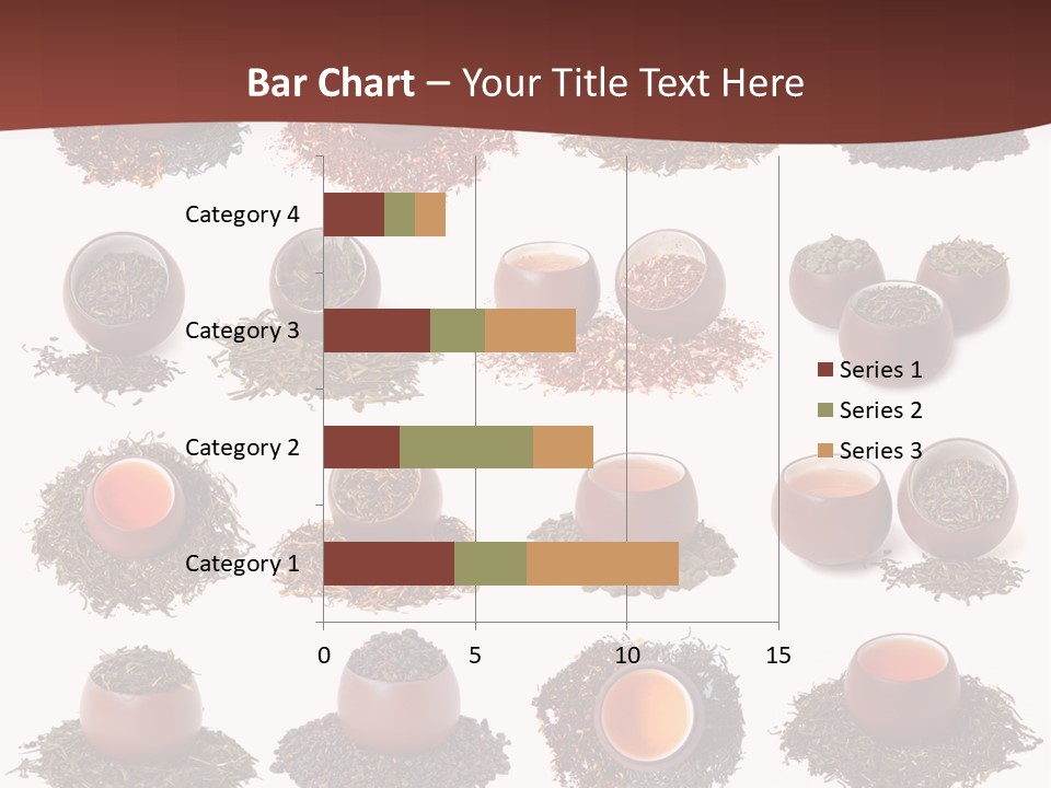 Yellow Cup Exotic PowerPoint Template