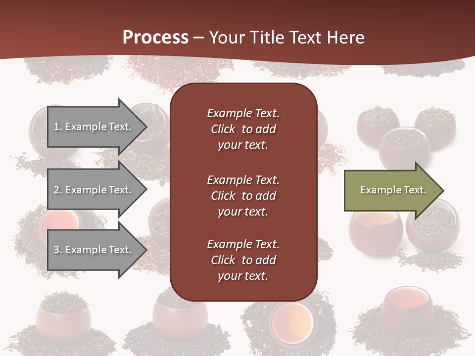 Yellow Cup Exotic PowerPoint Template