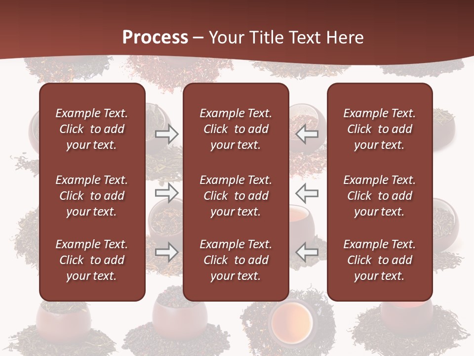 Yellow Cup Exotic PowerPoint Template