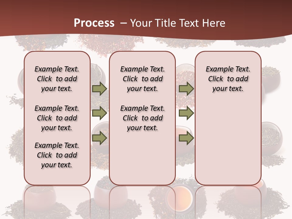Yellow Cup Exotic PowerPoint Template
