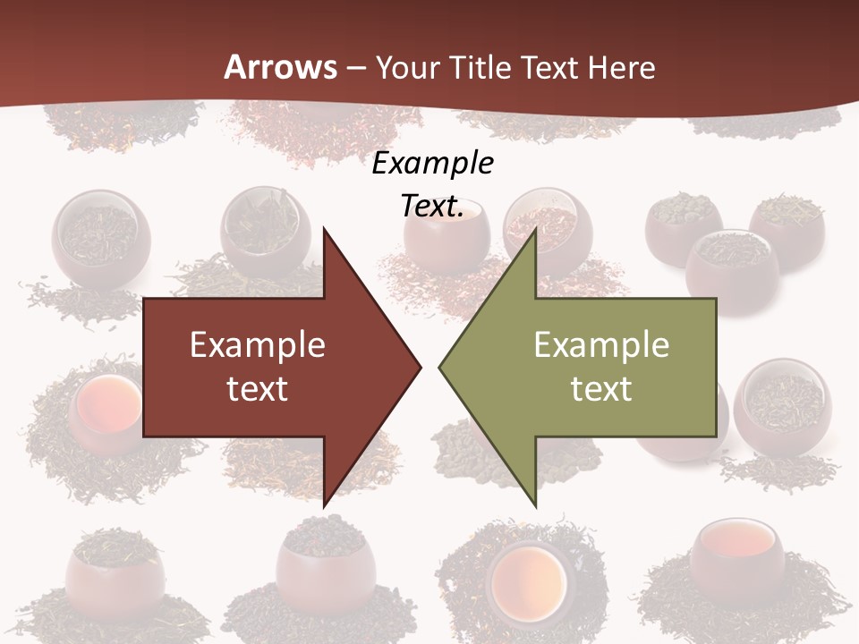 Yellow Cup Exotic PowerPoint Template