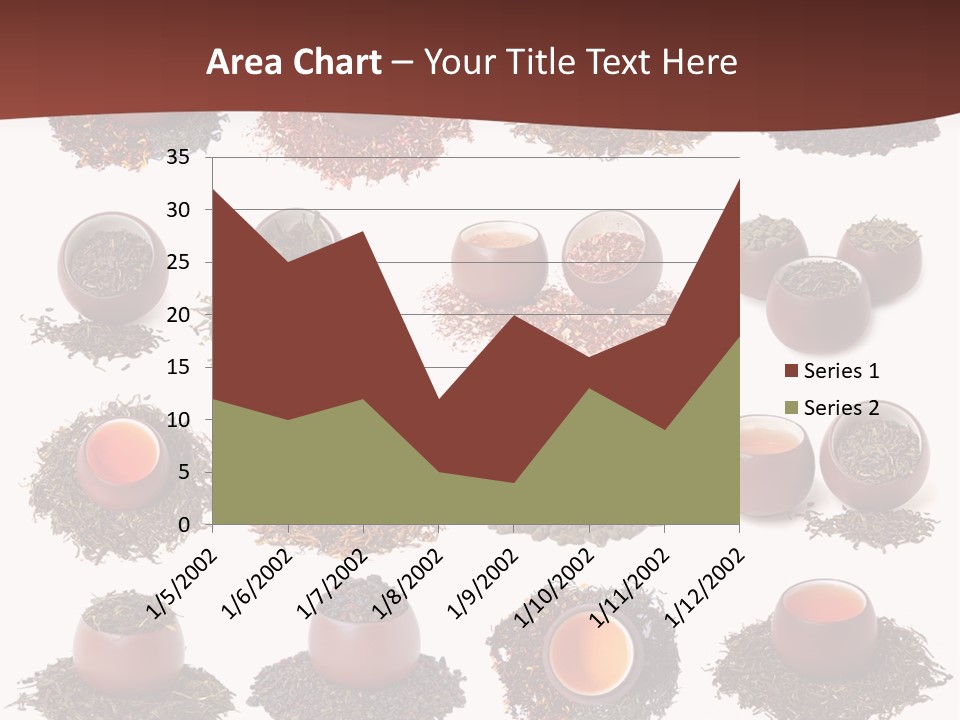 Yellow Cup Exotic PowerPoint Template