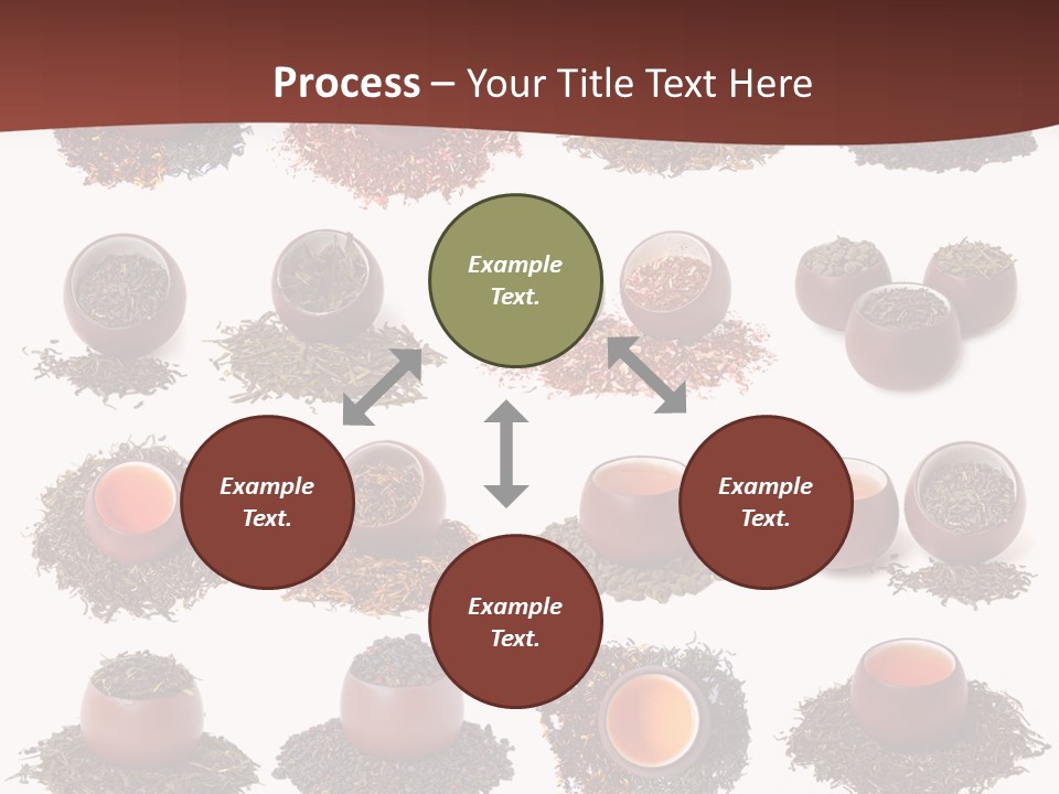 Yellow Cup Exotic PowerPoint Template