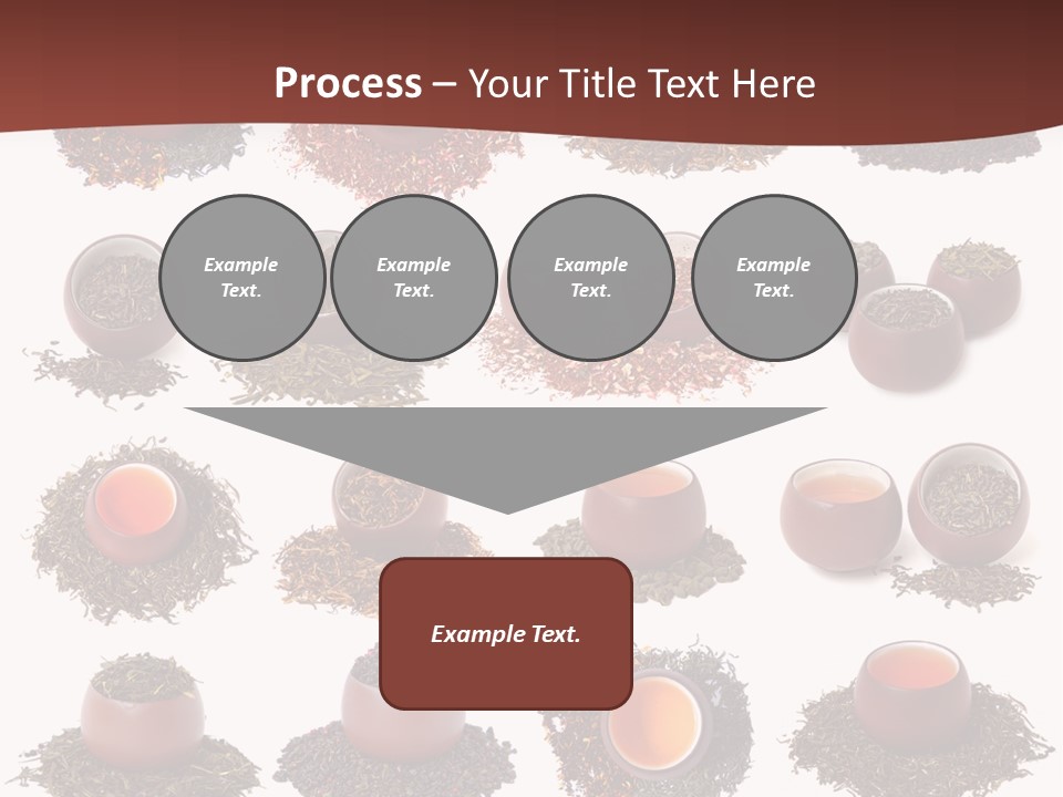 Yellow Cup Exotic PowerPoint Template