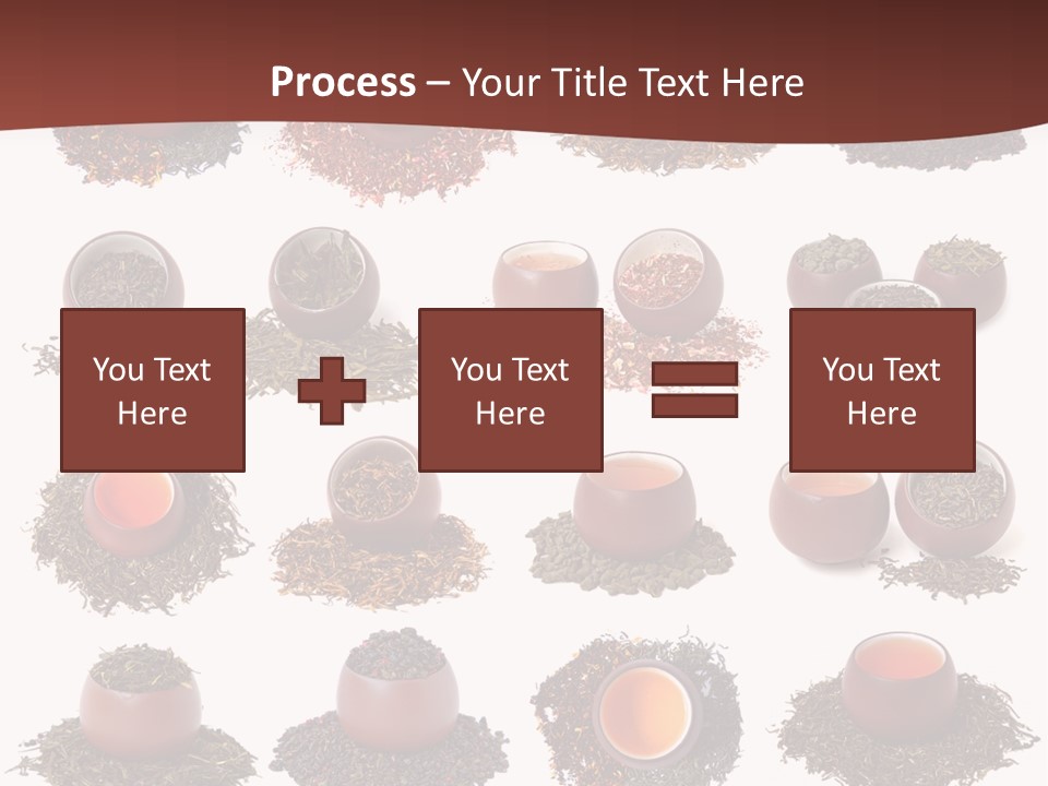 Yellow Cup Exotic PowerPoint Template