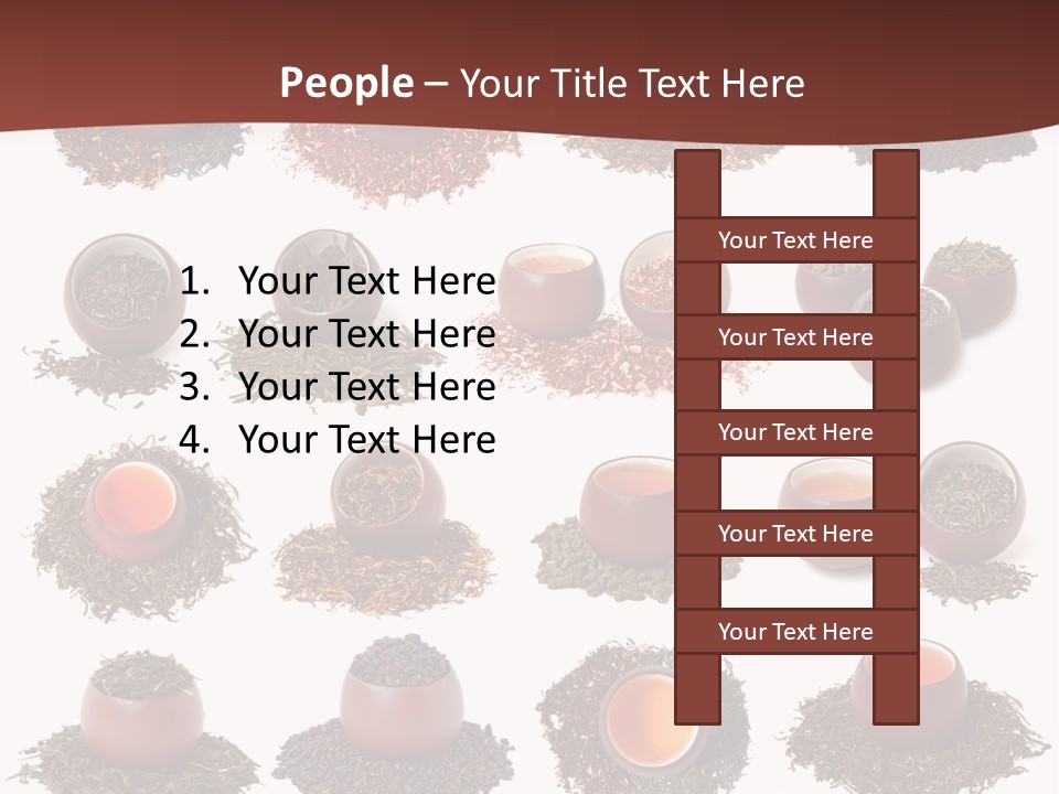 Yellow Cup Exotic PowerPoint Template