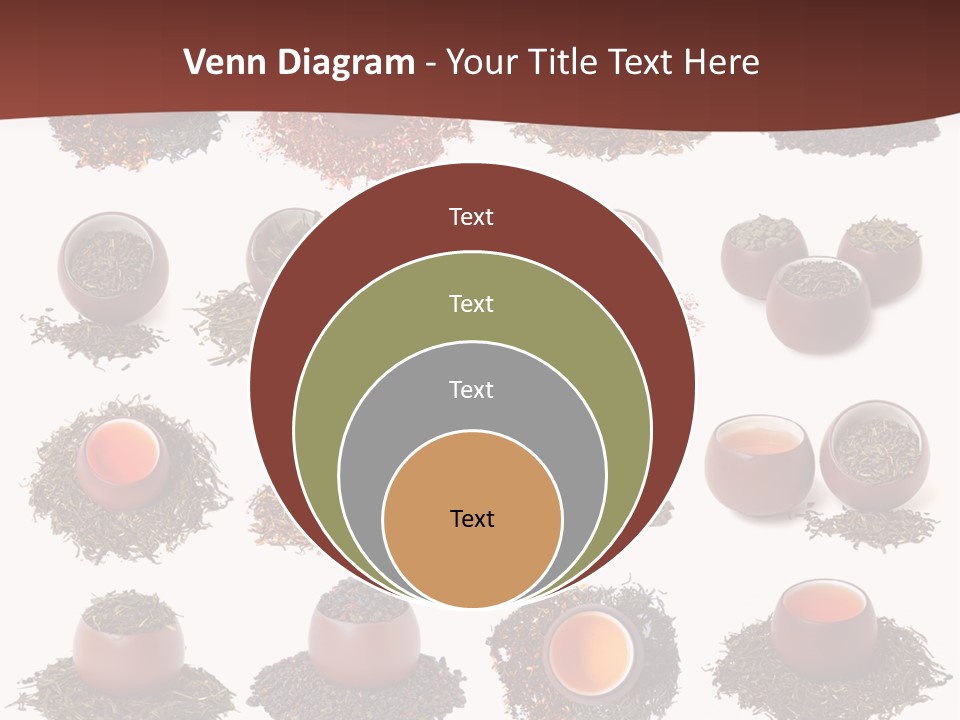 Yellow Cup Exotic PowerPoint Template