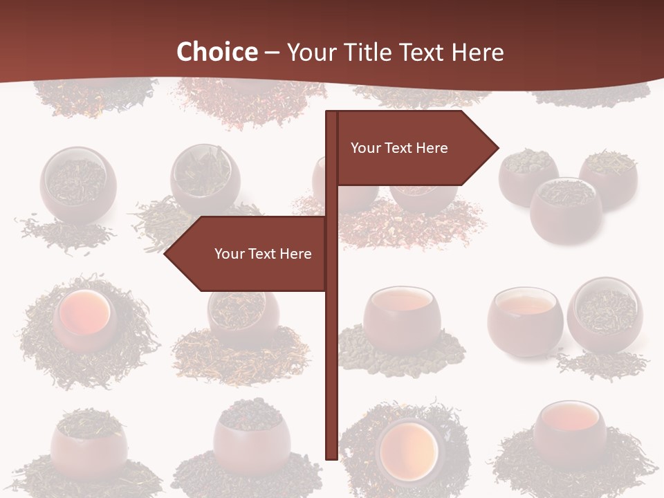 Yellow Cup Exotic PowerPoint Template