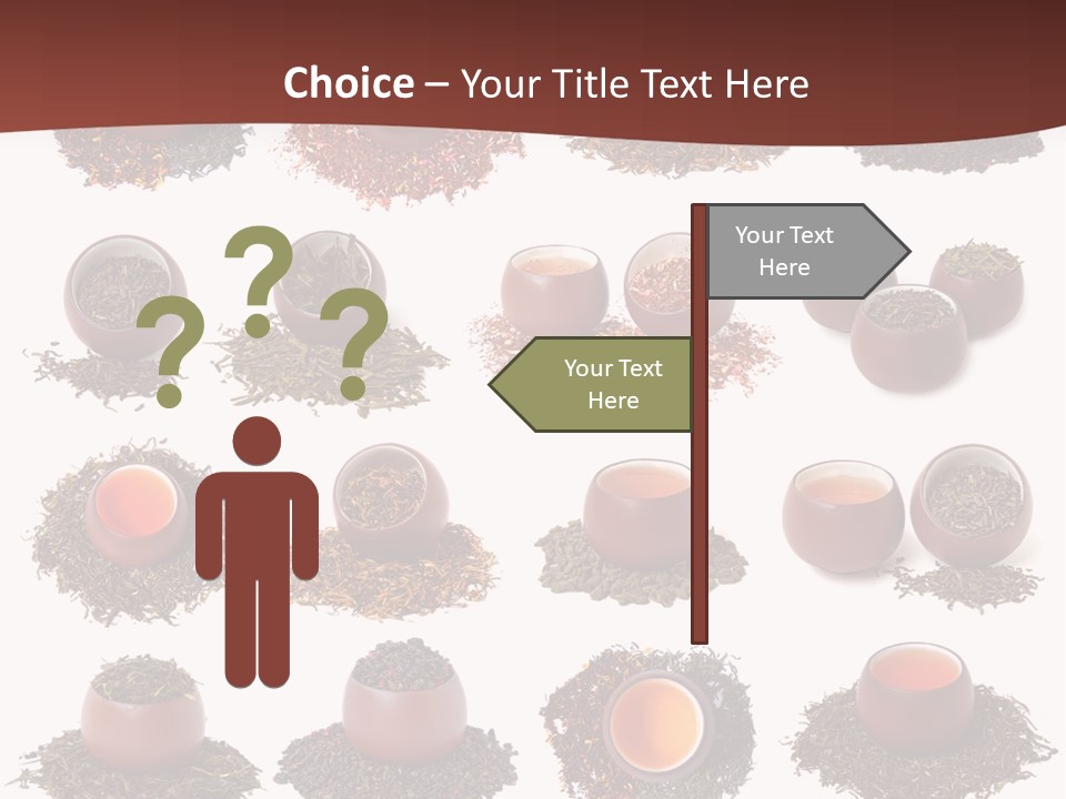 Yellow Cup Exotic PowerPoint Template