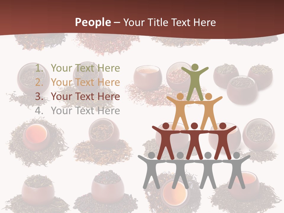 Yellow Cup Exotic PowerPoint Template