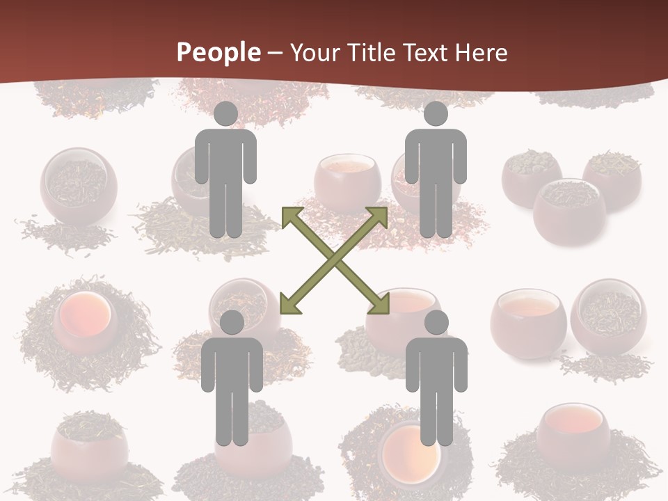 Yellow Cup Exotic PowerPoint Template