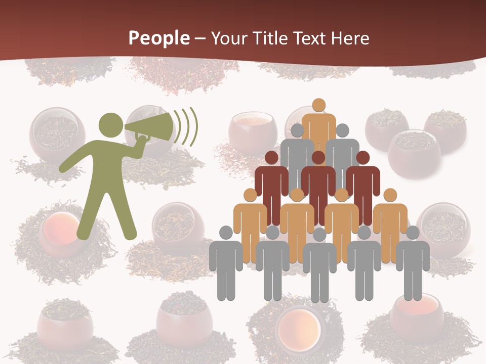 Yellow Cup Exotic PowerPoint Template