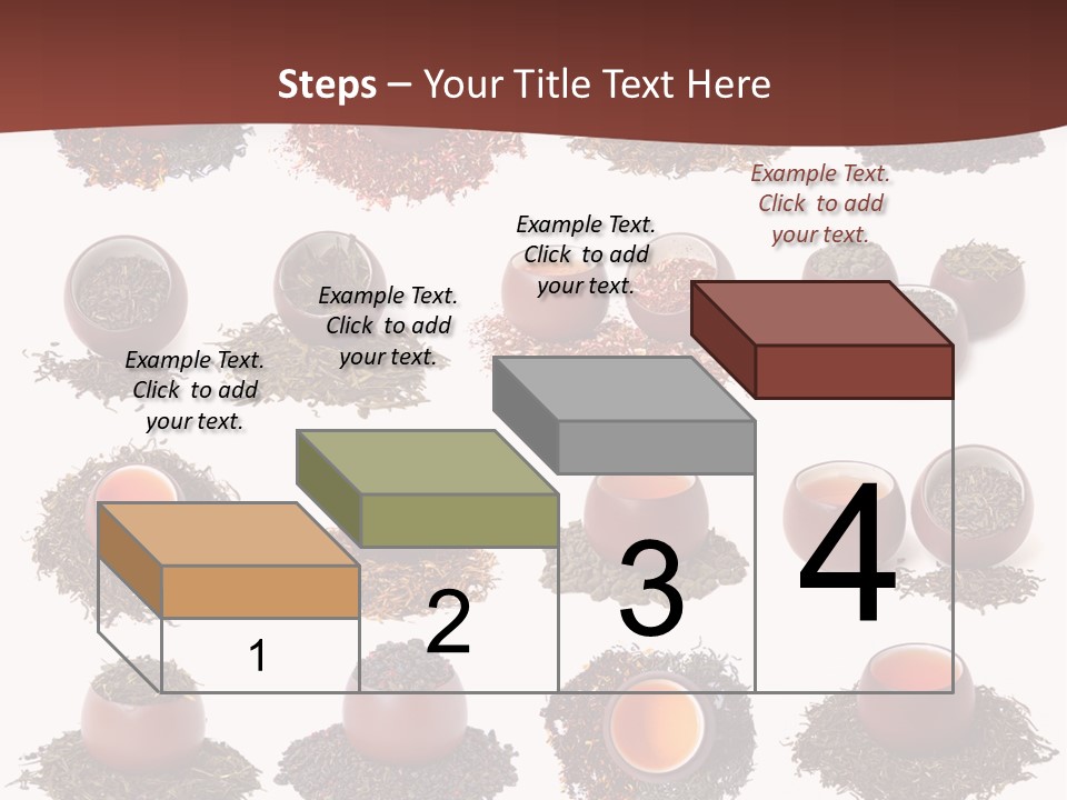Yellow Cup Exotic PowerPoint Template