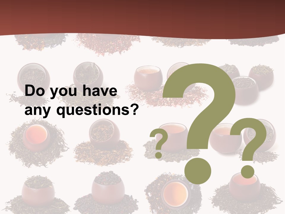 Yellow Cup Exotic PowerPoint Template