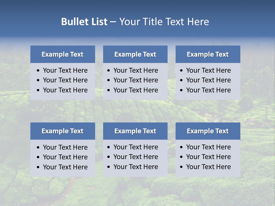 Highland Landscape Beautiful PowerPoint Template
