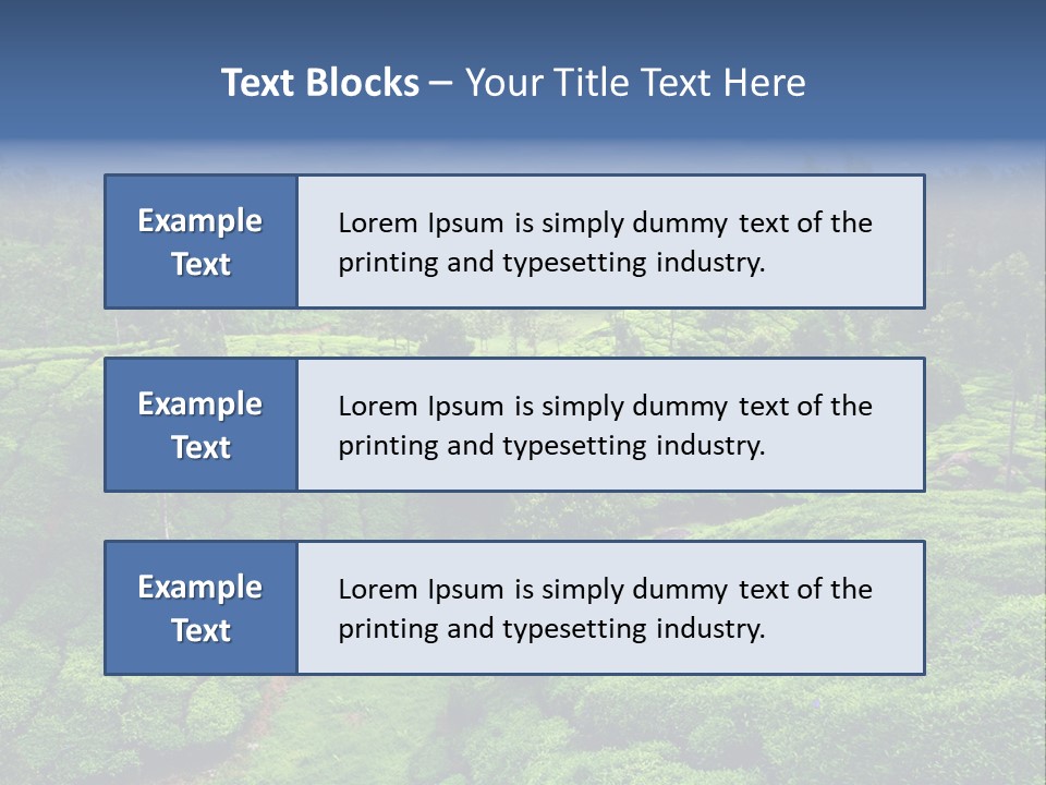 Highland Landscape Beautiful PowerPoint Template