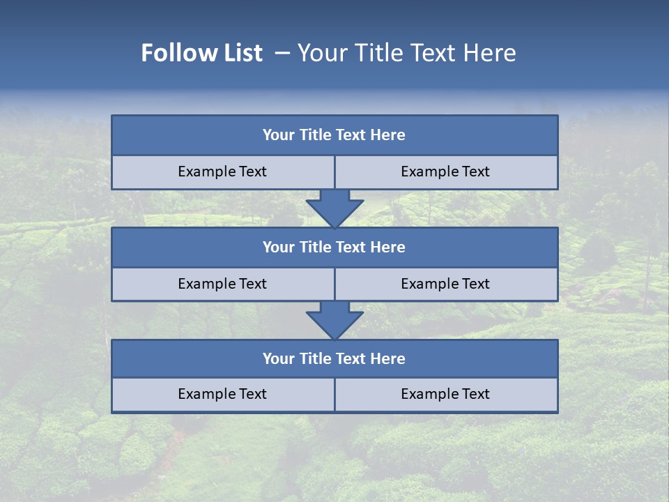 Highland Landscape Beautiful PowerPoint Template