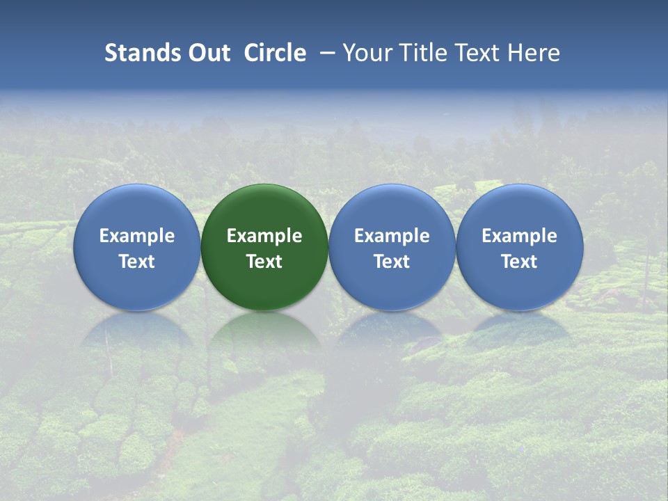 Highland Landscape Beautiful PowerPoint Template