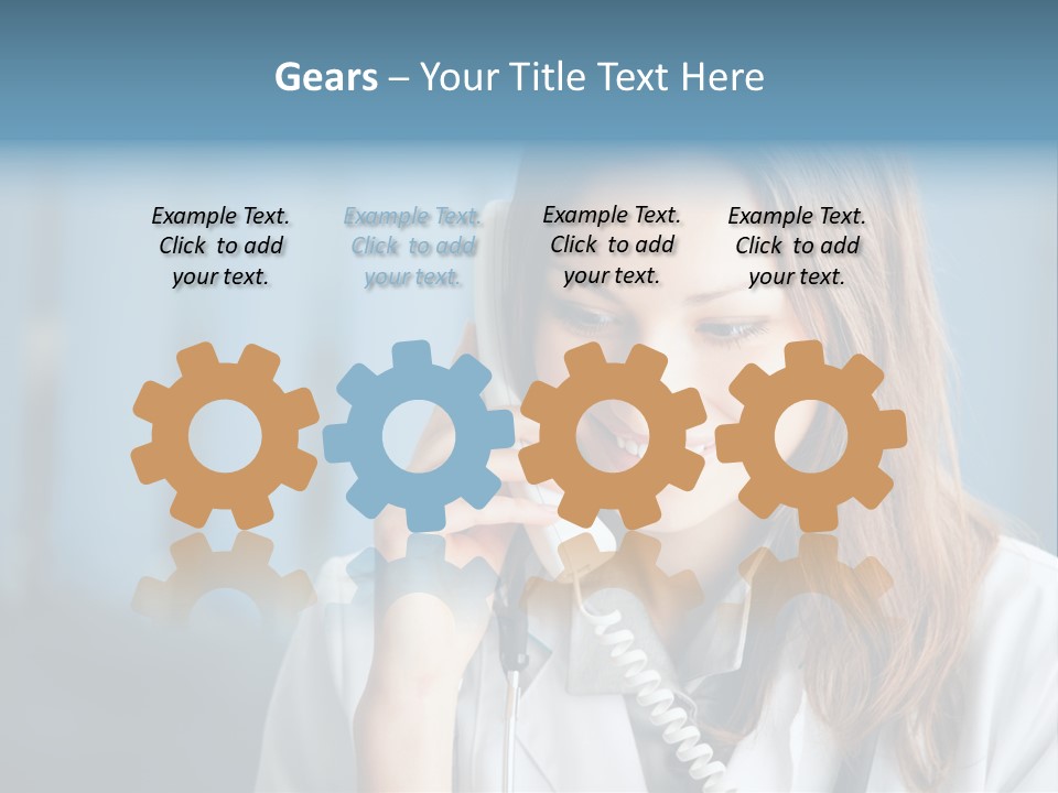 Diagnosis Table Pediatrician PowerPoint Template