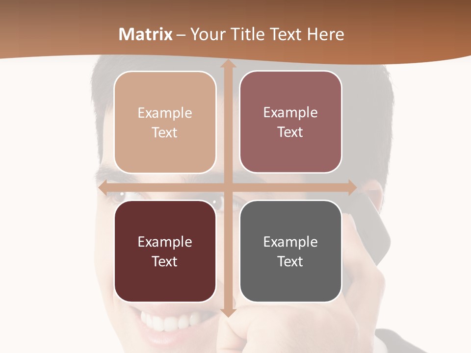 Men Cutout Worker PowerPoint Template