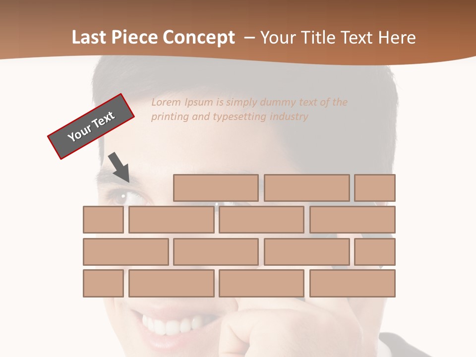 Men Cutout Worker PowerPoint Template