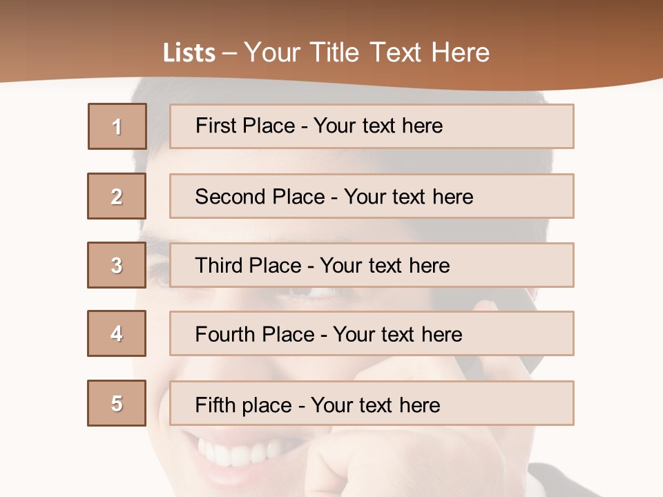 Men Cutout Worker PowerPoint Template