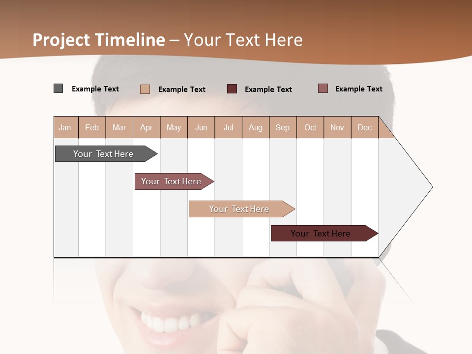 Men Cutout Worker PowerPoint Template