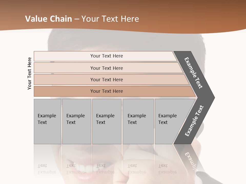 Men Cutout Worker PowerPoint Template