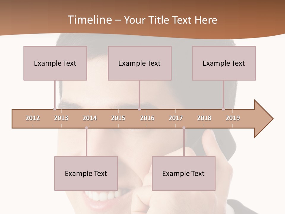 Men Cutout Worker PowerPoint Template