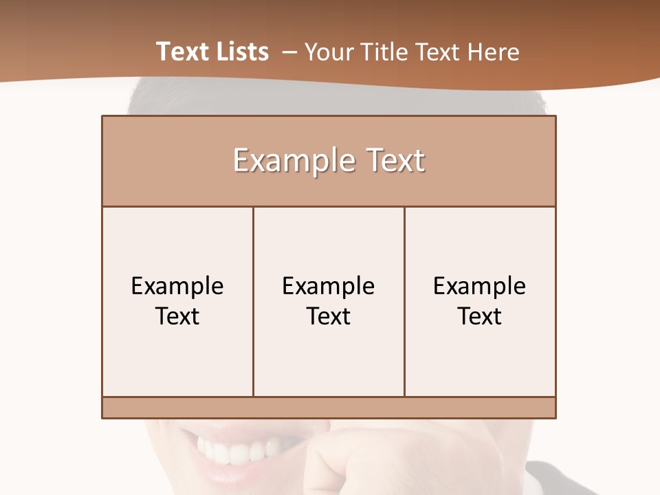 Men Cutout Worker PowerPoint Template
