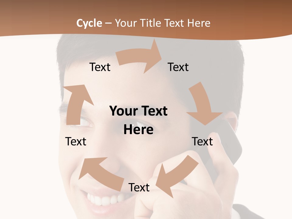 Men Cutout Worker PowerPoint Template