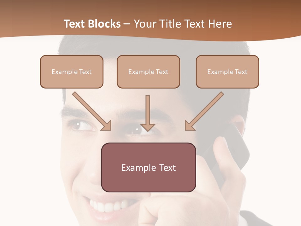 Men Cutout Worker PowerPoint Template