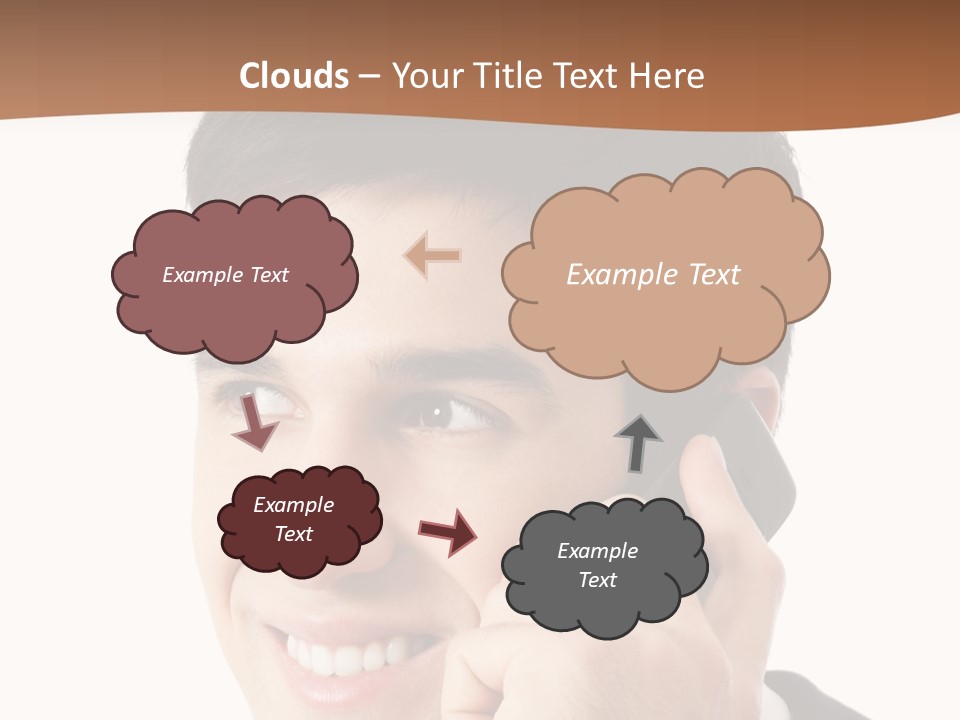Men Cutout Worker PowerPoint Template