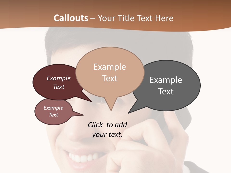 Men Cutout Worker PowerPoint Template