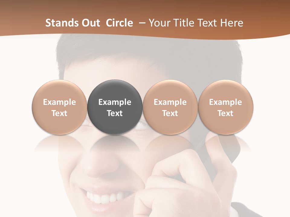 Men Cutout Worker PowerPoint Template