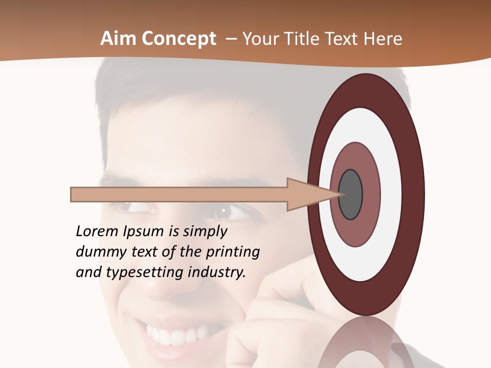 Men Cutout Worker PowerPoint Template