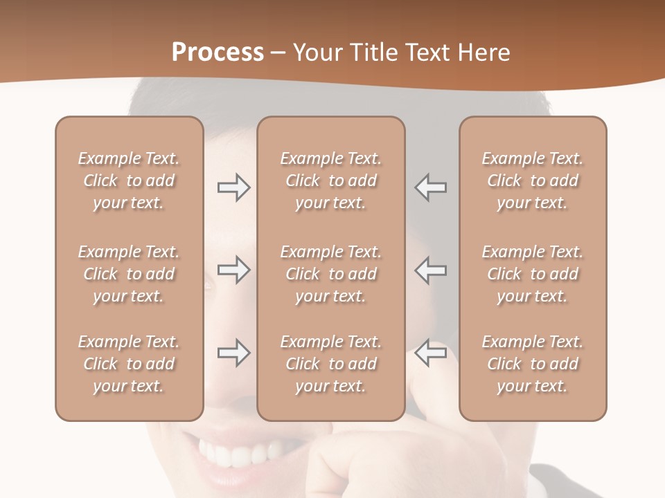 Men Cutout Worker PowerPoint Template