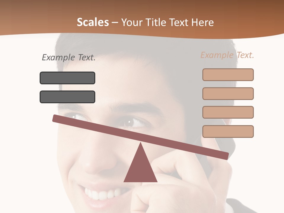 Men Cutout Worker PowerPoint Template