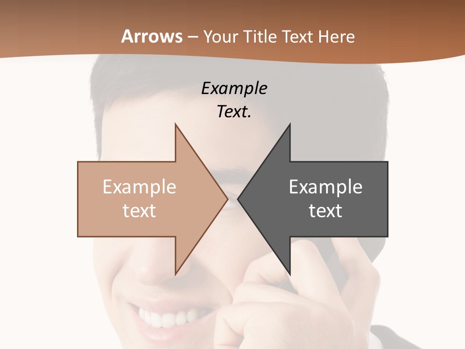 Men Cutout Worker PowerPoint Template