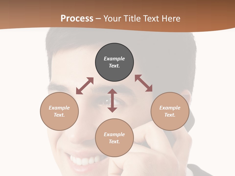 Men Cutout Worker PowerPoint Template