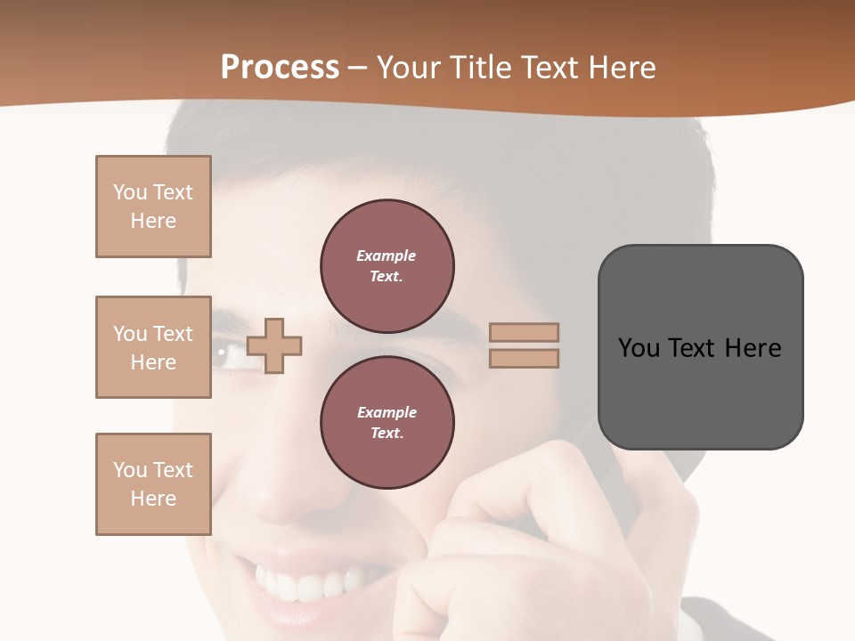 Men Cutout Worker PowerPoint Template