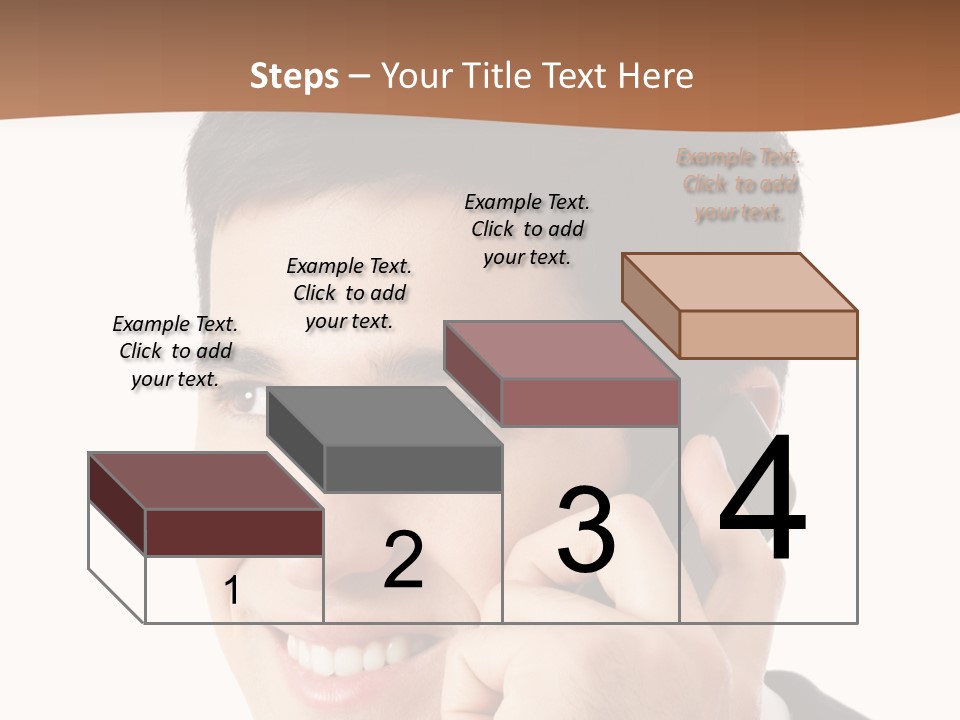 Men Cutout Worker PowerPoint Template