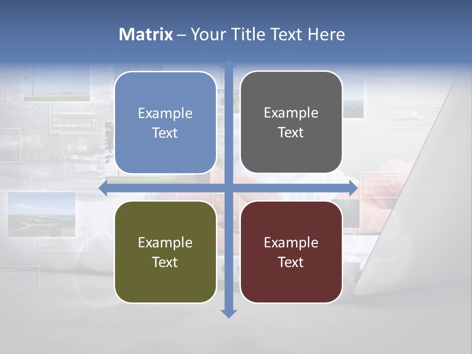 Job Illustration Computing PowerPoint Template