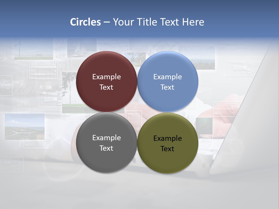 Job Illustration Computing PowerPoint Template