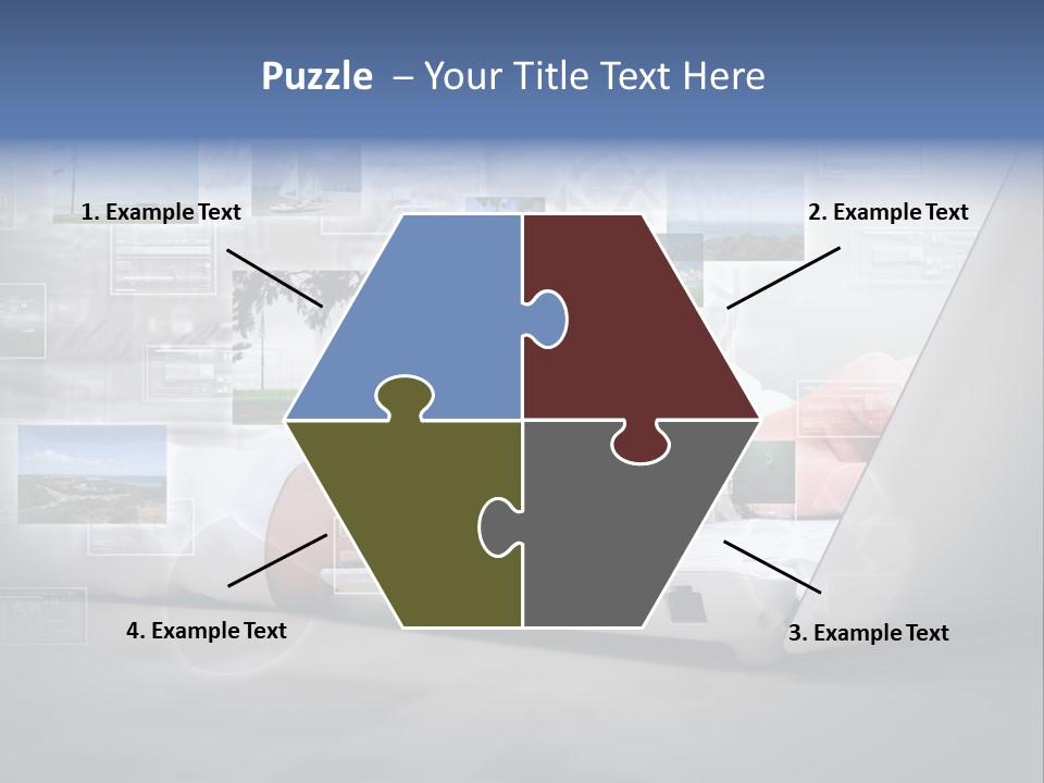 Job Illustration Computing PowerPoint Template