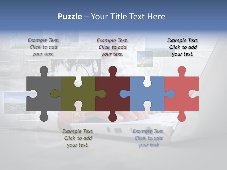 Job Illustration Computing PowerPoint Template