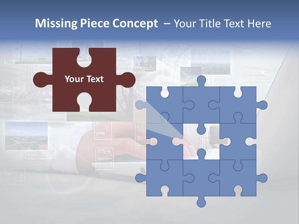 Job Illustration Computing PowerPoint Template