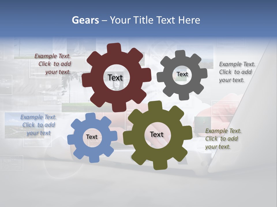 Job Illustration Computing PowerPoint Template