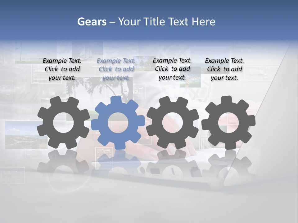 Job Illustration Computing PowerPoint Template